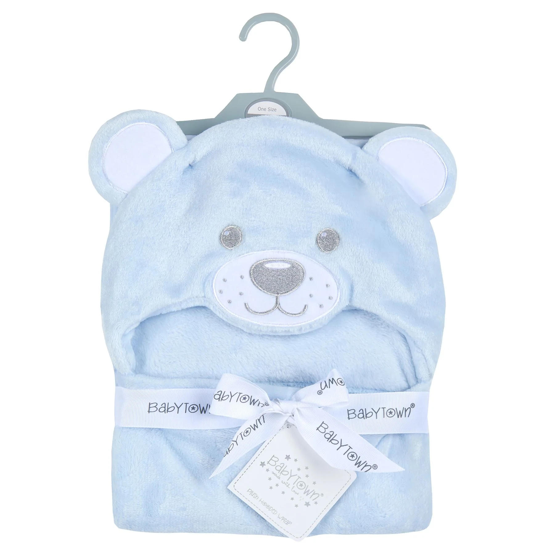 Babytown Animal Fleece Hooded Blanket - Image 4