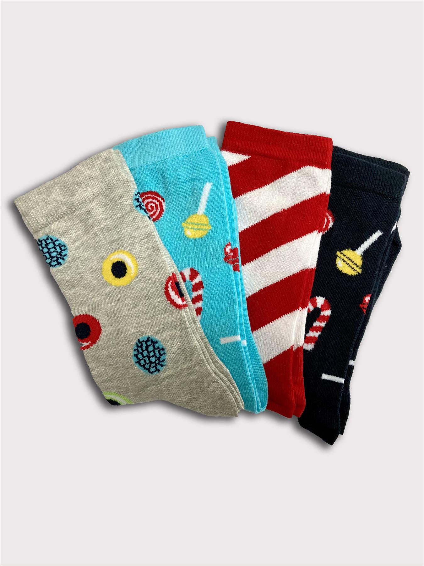 Boxt Socks Mens 4 Pack Sweet Shop Gift Set - Image 8