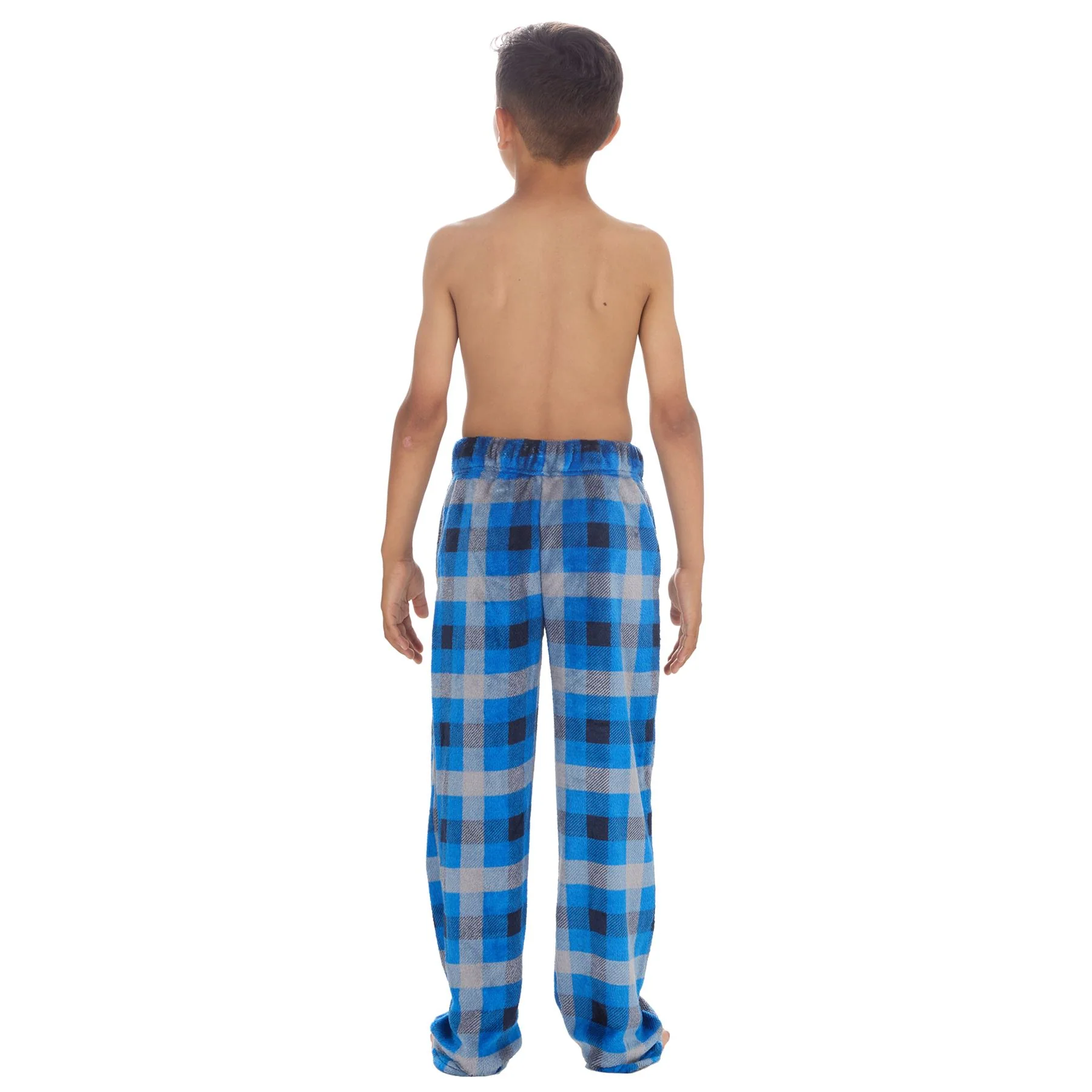 Cargo Bay Boys Polished Fleece Check Lounge Pants - Image 21