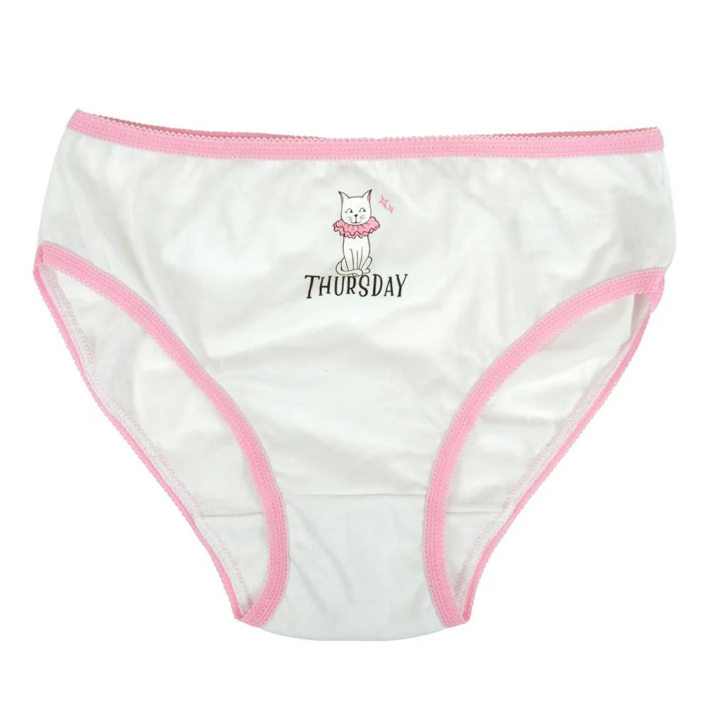 Tom Franks Girls 7 Pack Days of the Week Briefs - Image 5
